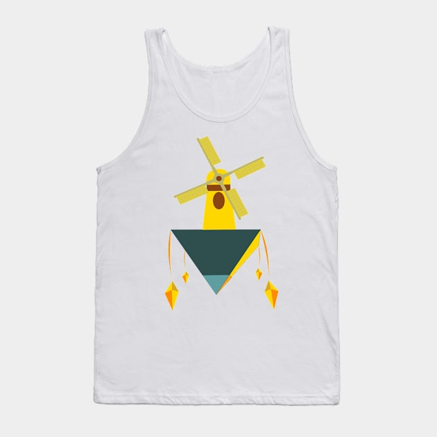 mills space t-shirt Tank Top by jaml-12